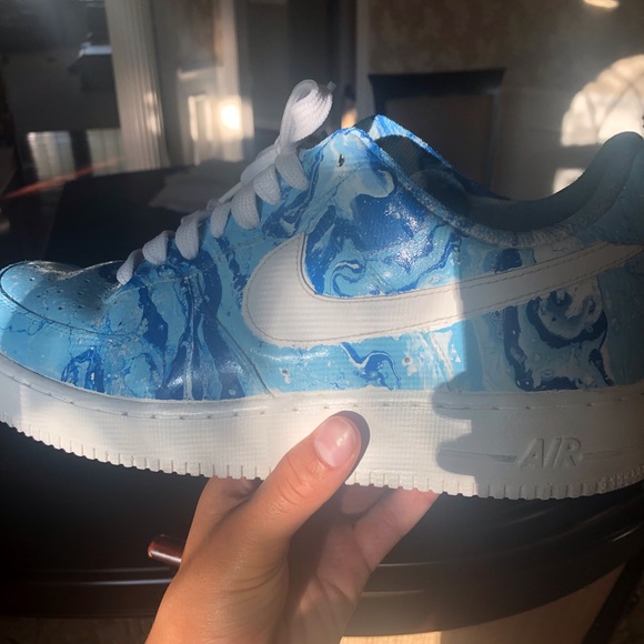 custom air force 1 hydro dip